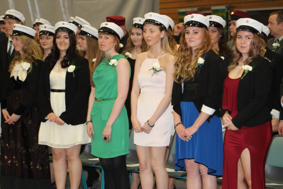 Brautskráning frá FNV vorið 2014. Mynd: KSE.