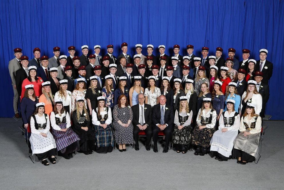 Fjölbrautaskóla Norðurlands vestra slitið í 40. sinn. Mynd: HINIR SÖMU sf.