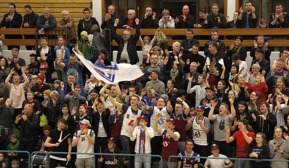 Stemningin í Síkinu var frábær þangað til þrjár mínútur voru eftir. MYND: ÓAB