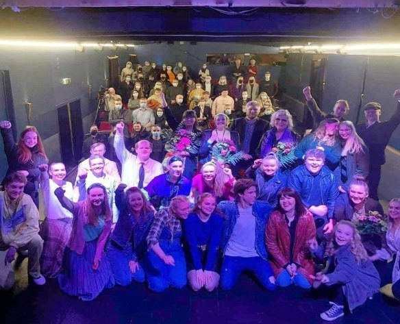 Allir hressir í Bifröst - lífið er núna! Mynd: Sigurlaug Vordís Eysteinsdóttir.