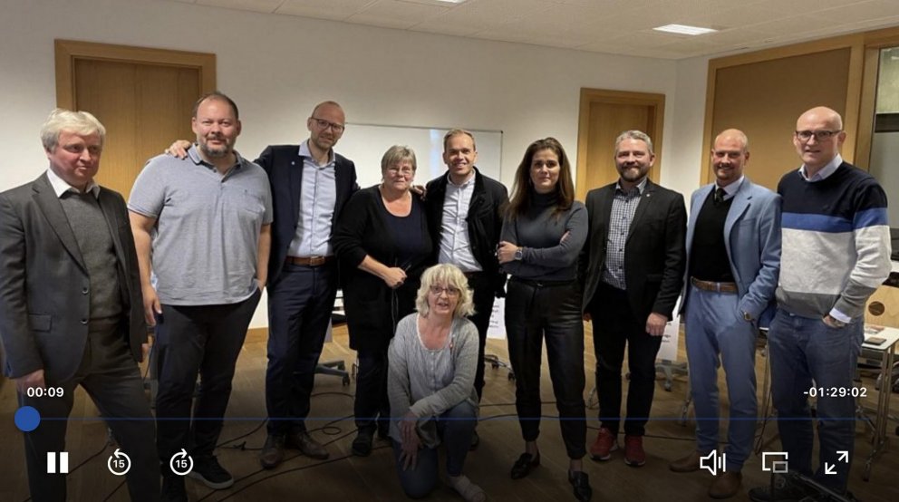 Forystumenn flokkanna í Norðvesturkjördæmi. SKJÁSKOT AF RÚV.IS