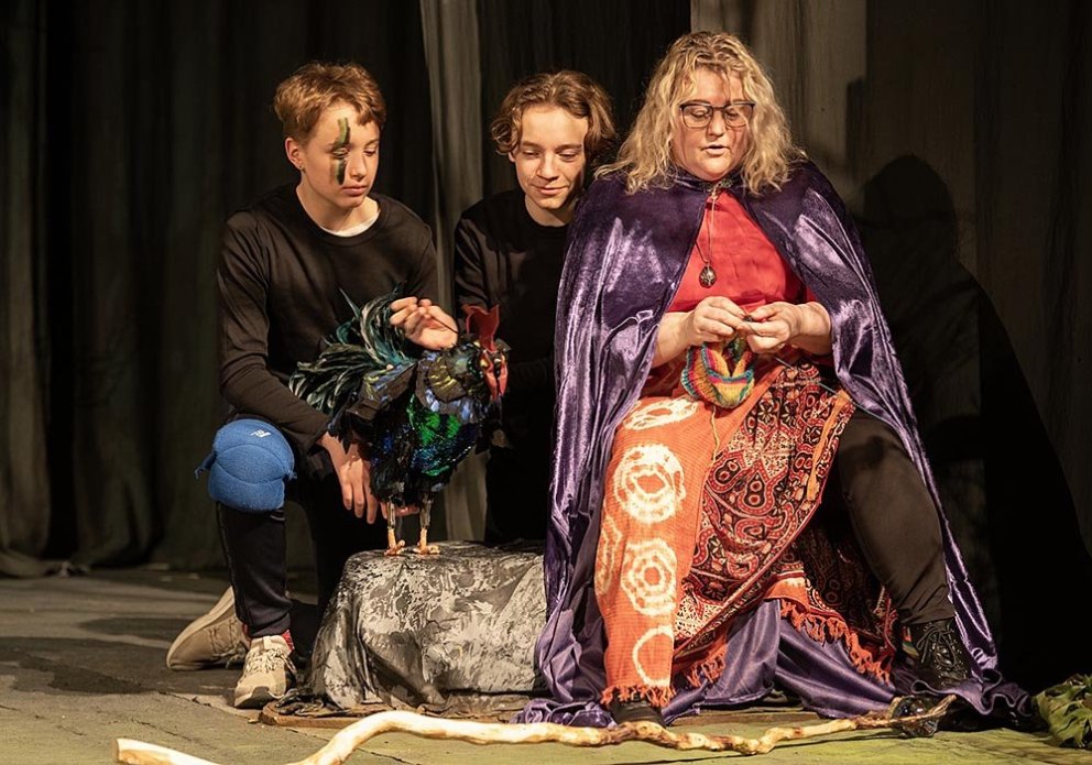 Úr sýningunni Fríða og Blíða. MYND: RÓBERT DANÍEL JÓNSSON