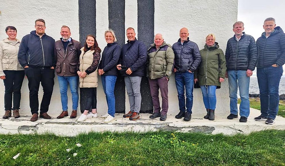 Hluti sveitarstjórnar Húnabyggðar og heimastjórnar Skagabyggðar. MYND: SKARPHÉÐINN BÍLSTJÓRI