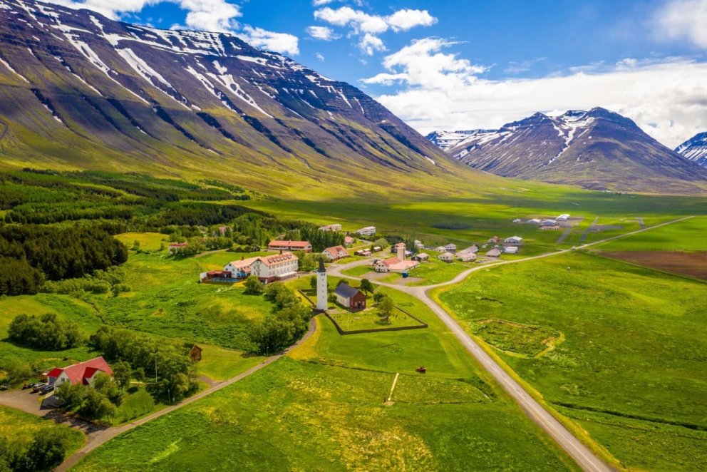 Hólar í Hjaltadal. Mynd: northiceland.is