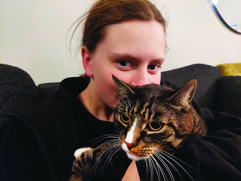 Kristjana Ýr og Mosi. AÐSEND MYND