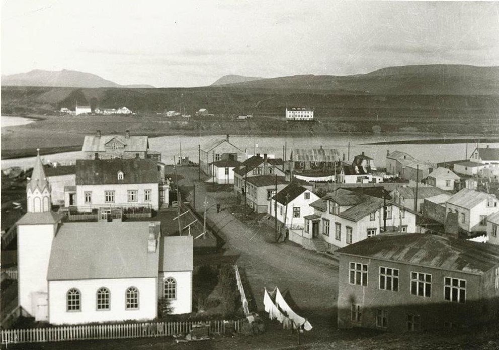 Gamli bærinn á Blönduósi. MYND AF BLÖNDUÓS.IS