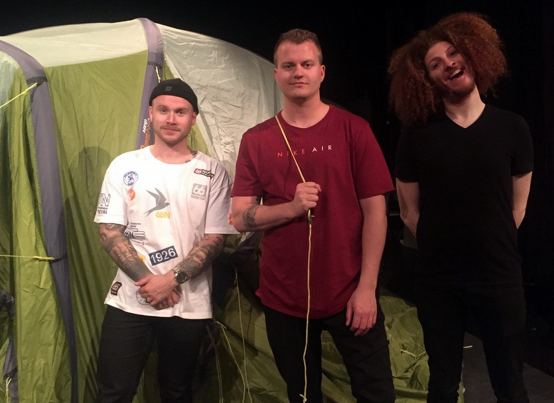 Emmsjé Gauti, Björn Valur og Keli Mynd:LAM