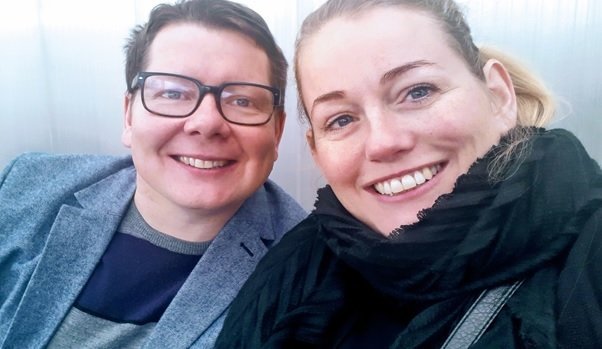 Matgæðingarnir Gestur og Erna. Aðsend mynd.