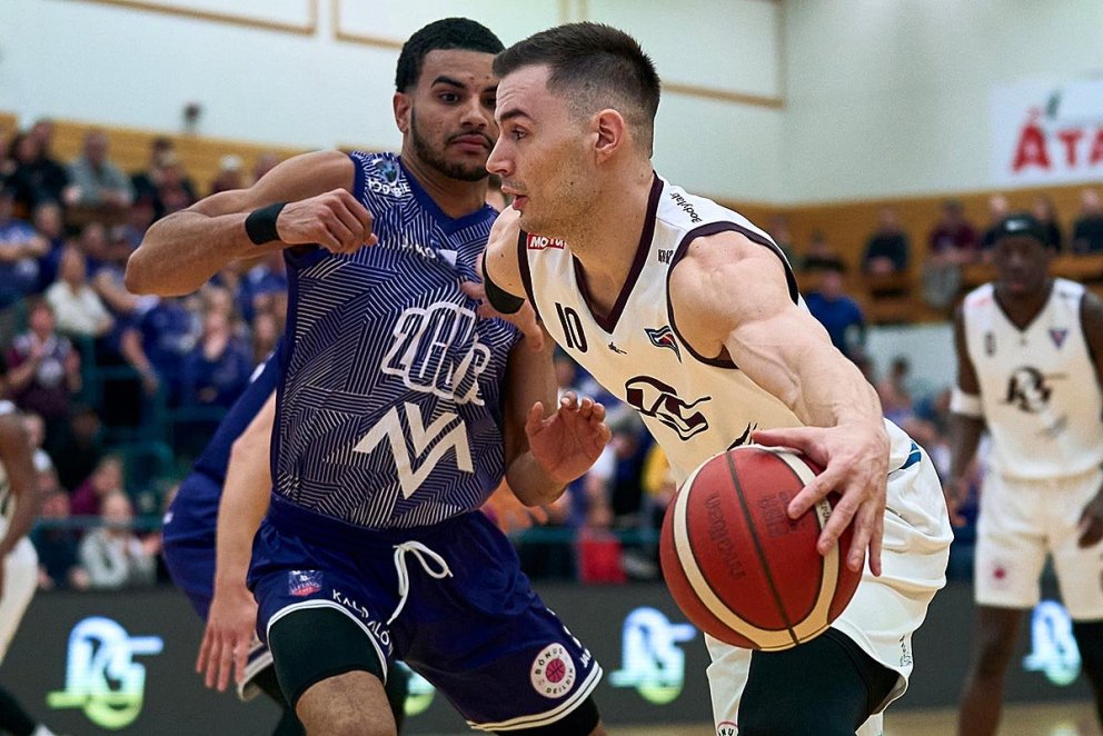 Giannis var stigahæstur Tindastólsmanna á Álftanesinu. MYND: SIGURÐUR INGI