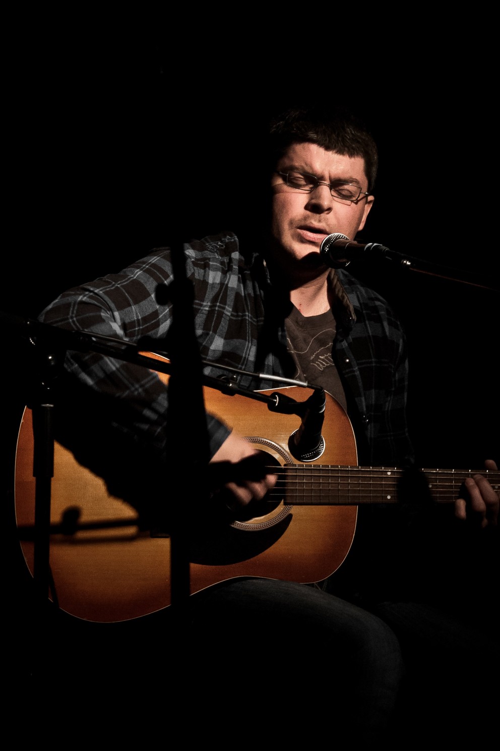 Skagfirski tónlistarmaðurinn Gillon, eða Gísli Þór Ólafsson. Ljósm./Hjalti Árna.