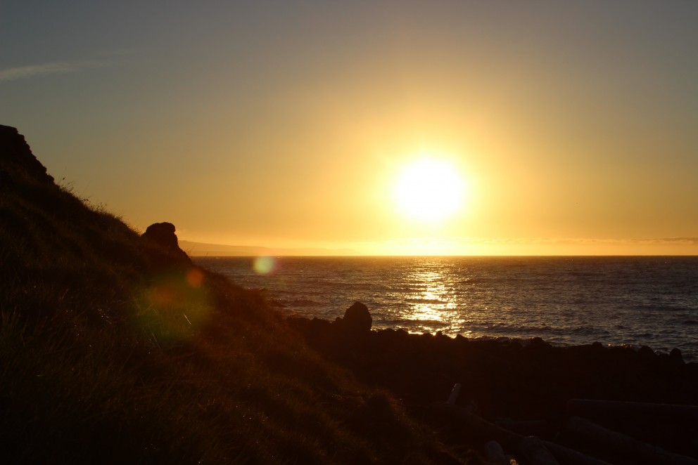 Sumarkvöld í Skagafirði. Mynd: KSE