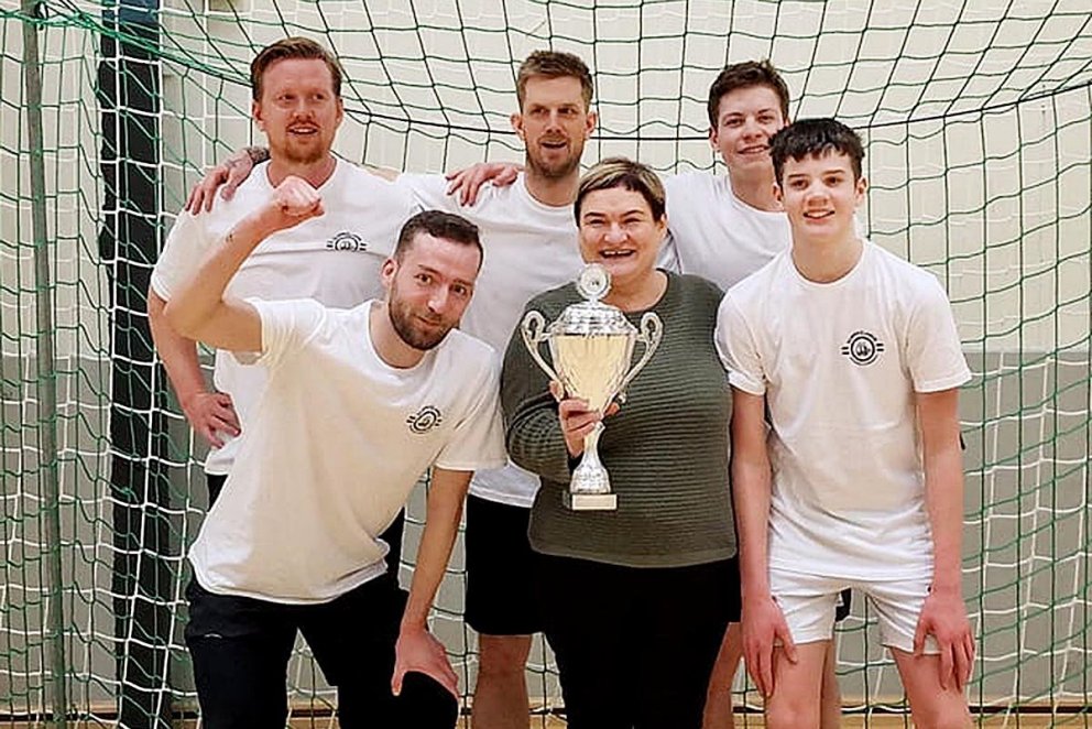 Sigurlið GN hópbíla. AÐSEND MYND