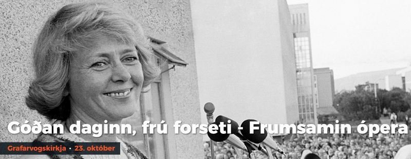 Góðan daginn, frú forseti