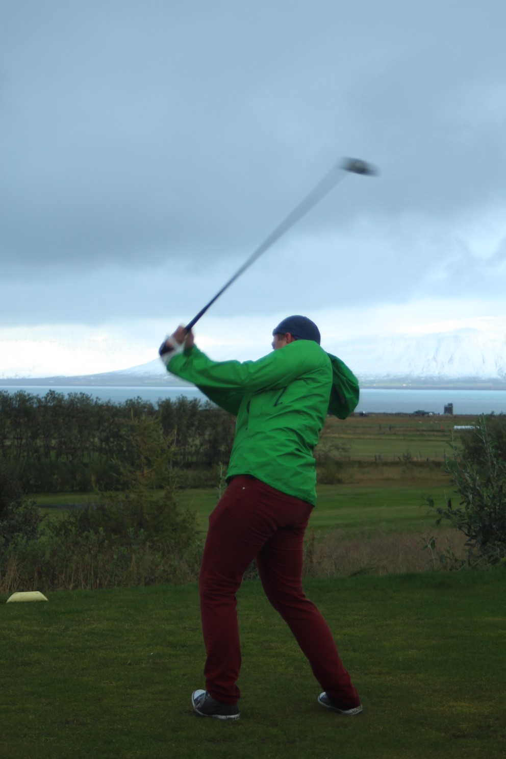 Nemendur sigruðu starfsfólk á golfmóti FNV