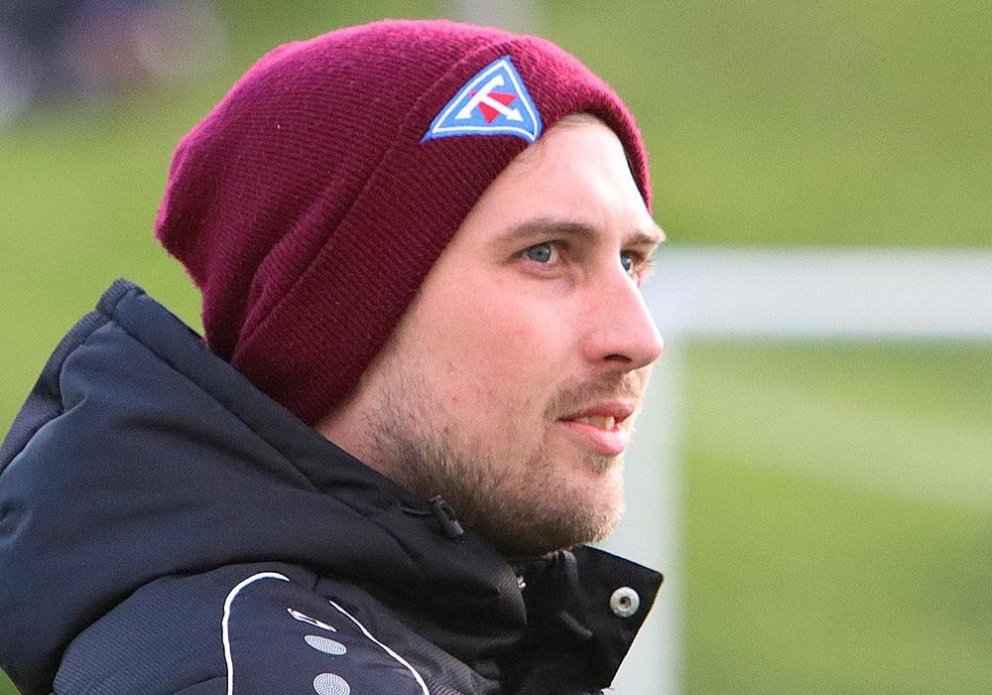 Guðni þjálfari. MYND: ÓAB