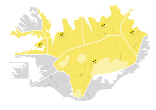 Tekið af vef Veðurstofu Íslands