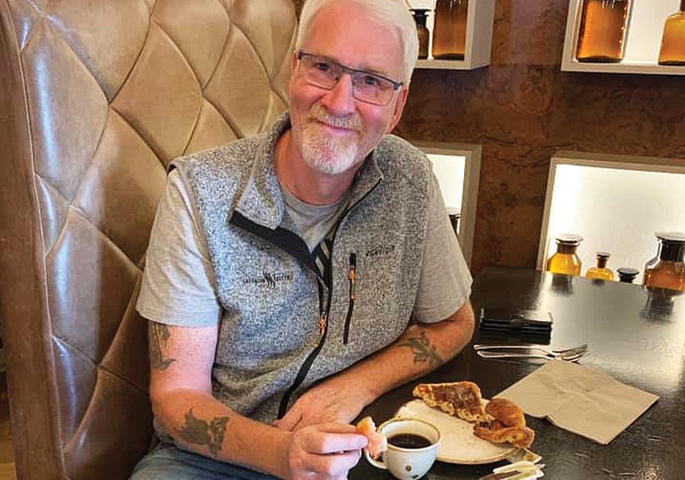 Lestin fyllt á fínum stað.