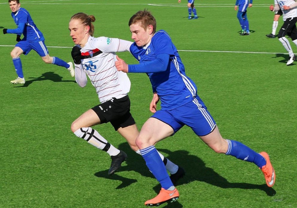 Hafsteinn í baráttunni. MYND: JÓI SIGMARS