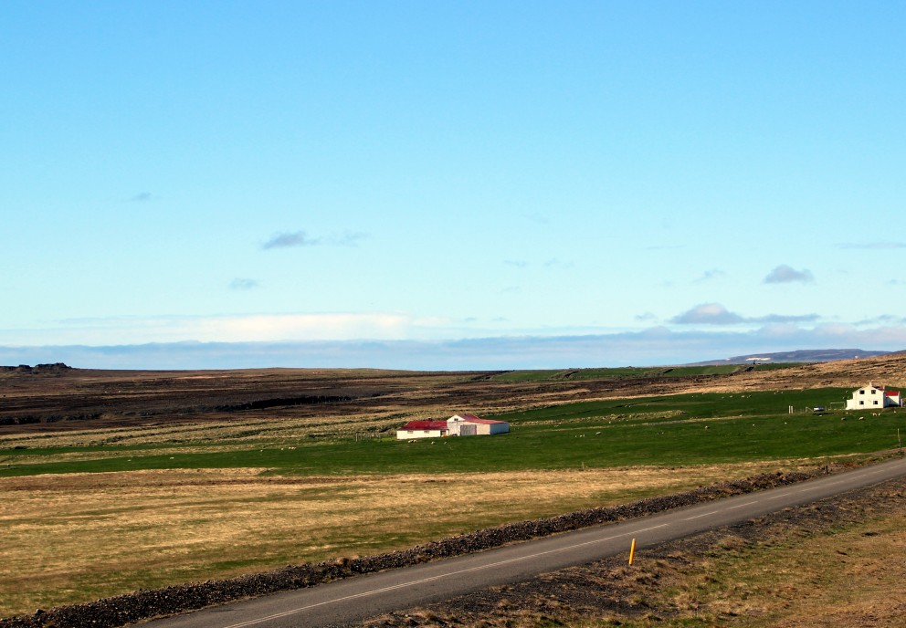 Hafursstaðir í Skagabyggð. Mynd: KSE.