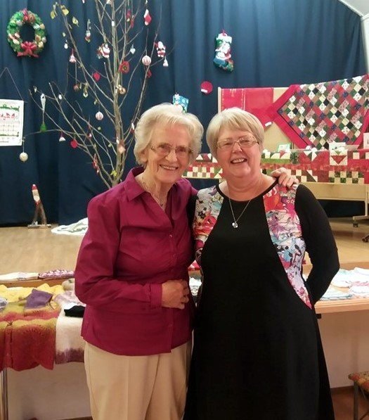 Helga Bjarnadóttir og Sigríður Garðarsdóttir. Aðsendar myndir.