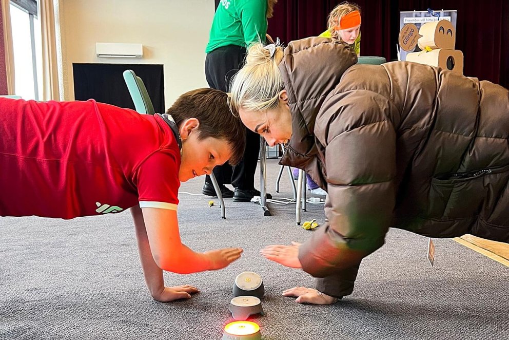 Það er eitt og annað spennandi og áhugavert í Háskólasmiðjunni. MYNDIR AÐSENDAR