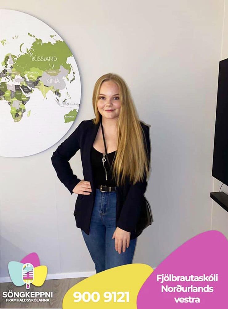 Helena Erla stóð sig með miklum ágætum. MYND AF NETINU