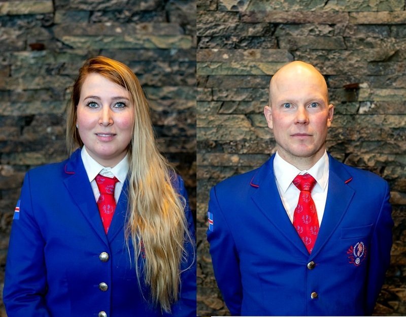 Helga Una Björnsdóttir, Hestamannafélaginu Þyt, og Þórarinn Eymundsson, Skagfirðingi. Myndir af lhhestar.is.