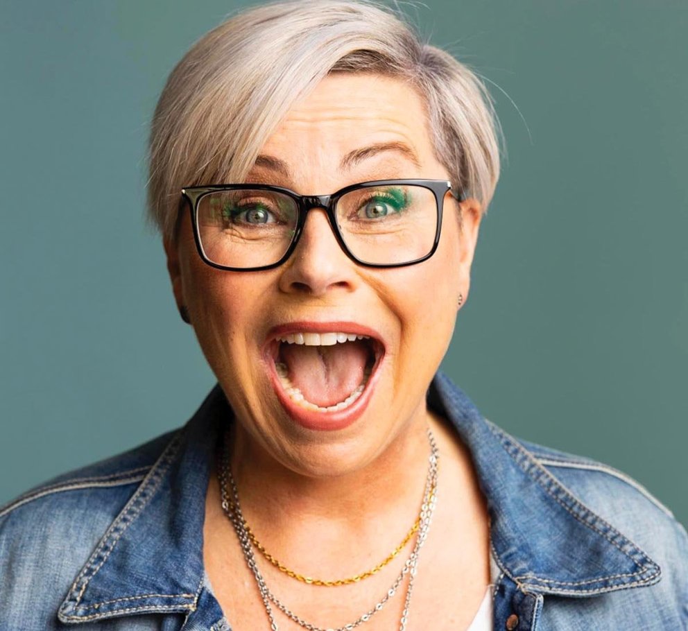 Helga Möller í jólastuði. AÐSEND MYND