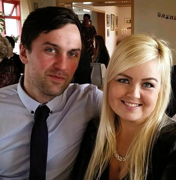 Matgæðingarnir Helgi og Vala. Mynd úr einkasafni.