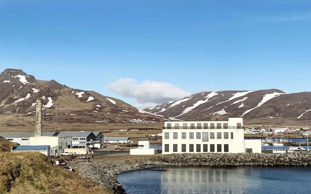 Hér má sjá hugmynd að því hvernig Herring Hotel gæti litið út. MYND AF SÍÐU SKAGASTRANDAR