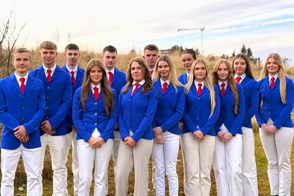 U21 landsliðshópurinn. MYND AF SÍÐU LH