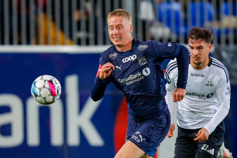 Hilmir Rafn í leik með liði Víkings. MYND AF NETINU