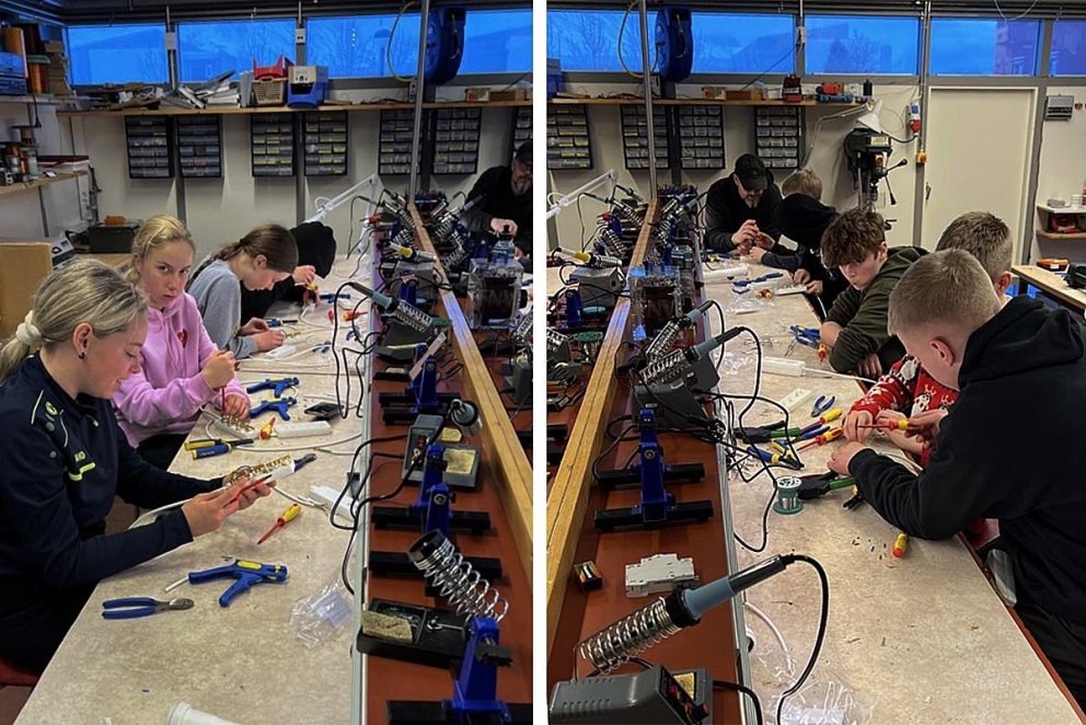 Starfskynning og kennsla í FNV. SAMSETT MYND AF SÍÐU HÖFÐASKÓLA