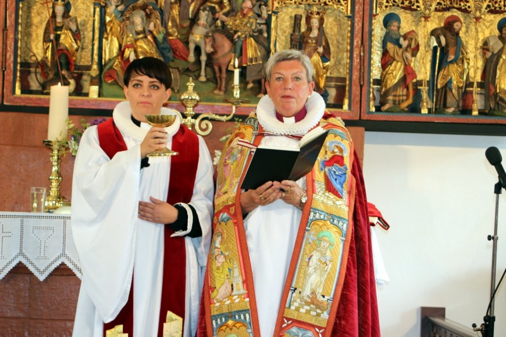 Hólahátíð í blíðskaparveðri