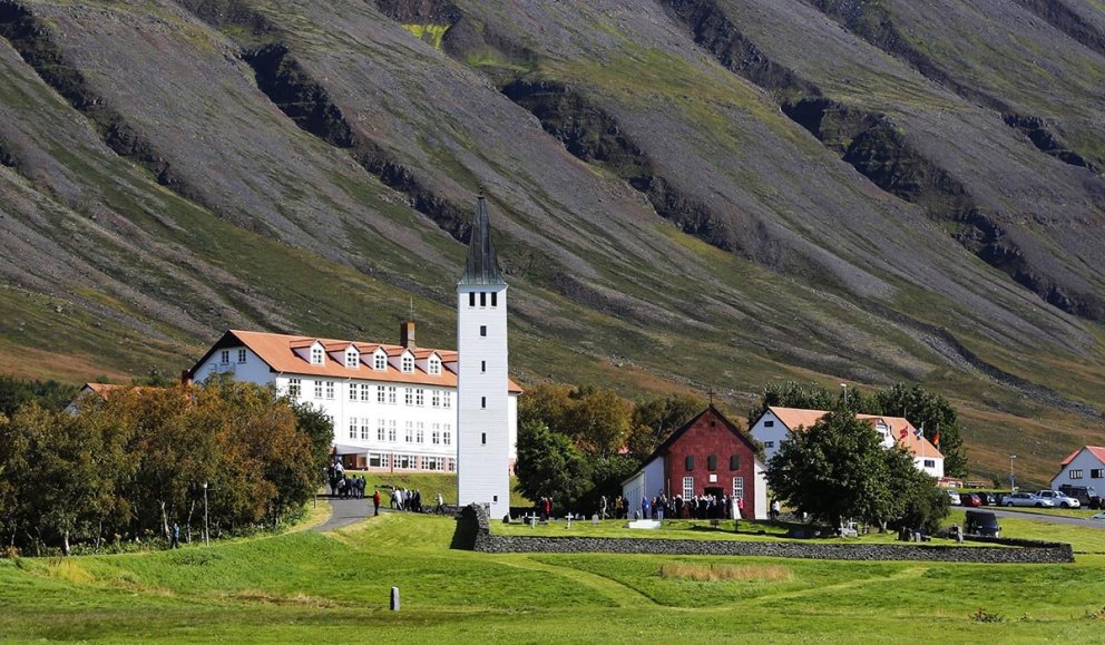 Frá Hólum í Hjaltadal. MYND: ÓAB
