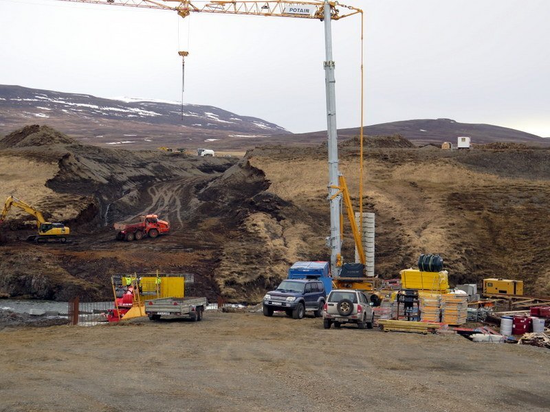 Mynd tekin 20. apríl á síðasta vetrardegi 2022.