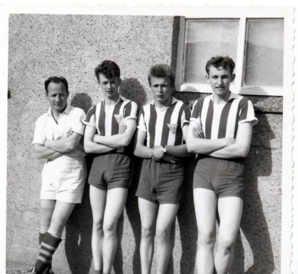 Reynir, Leifur, Baldi og Itti. Mynd Hörður.