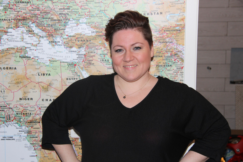 Hrafnhildur Ýr Víglundsdóttir er glæsilegur fulltrúi Norðurlands vestra í Voice Ísland. Mynd: KSE