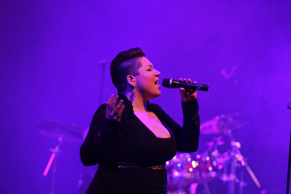 Hrafnhildur Ýr Víglundsdóttir syngur á skírdagstónleikum í Sauðárkrókskirkju.