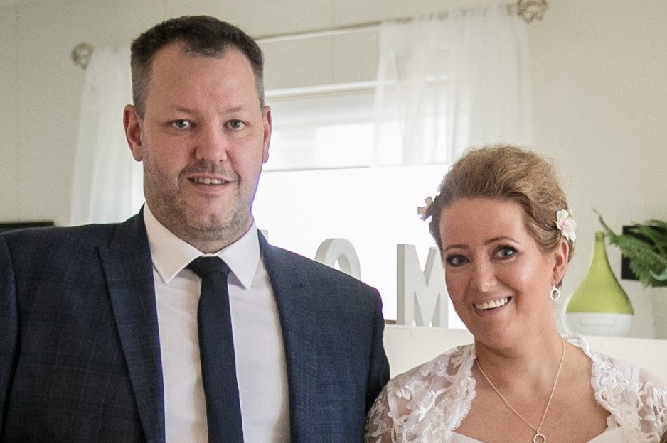 matgæðingarnir Guðmundur Henry og Hrefna Dögg.