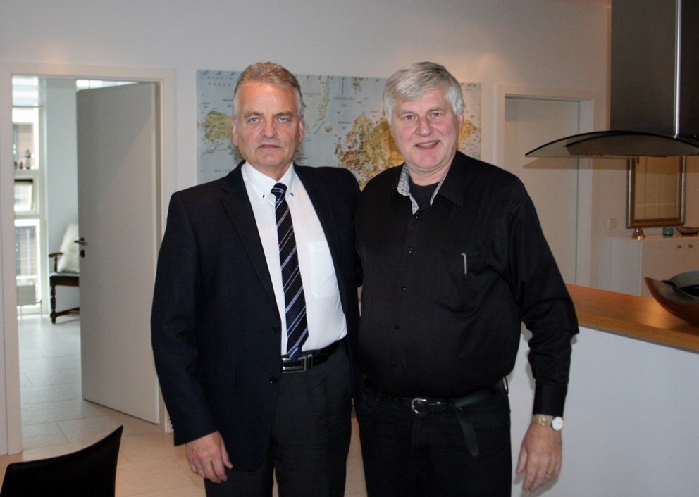 Hrútavinir á ferð til Raufarhafnar