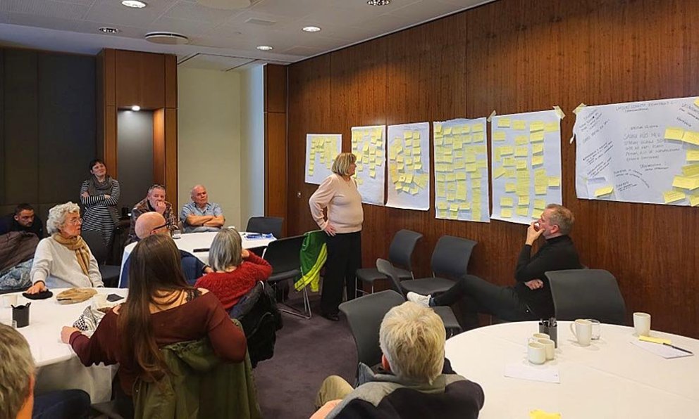 Hugmyndir kynntar. MYND AF HÚNA.IS