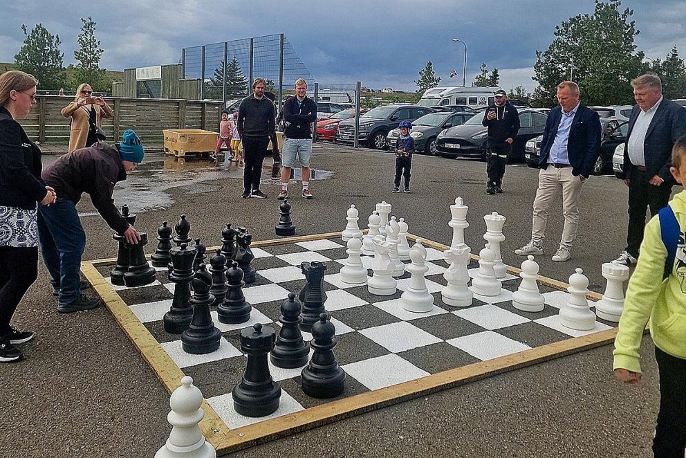 Útifarflið var vígt á þjóðhátíðardaginn. MYND AF HÚNABYGGÐ.IS