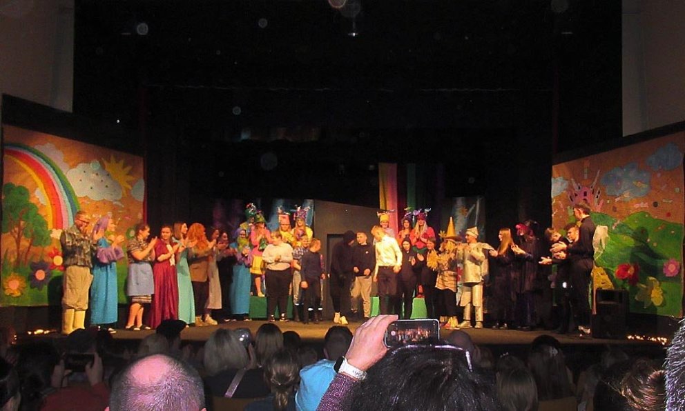 Frá árshátíðinni í gær. MYND: VALLI HÚNABYGGÐ