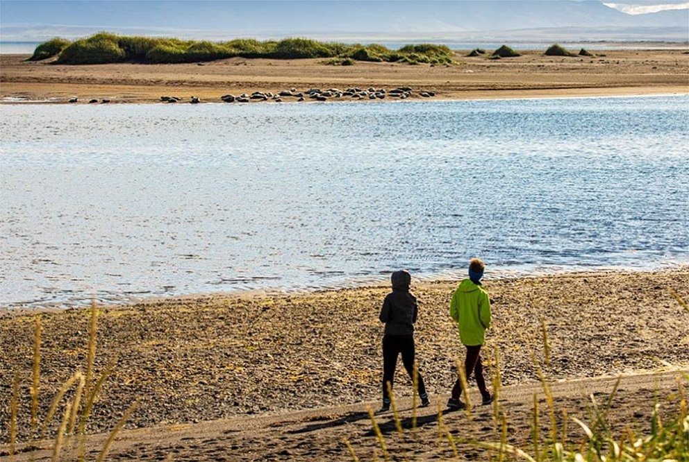 Við Sigríðarstaðaós. MYND FRÁ MARKAÐSSTOFU NORÐURLANDS
