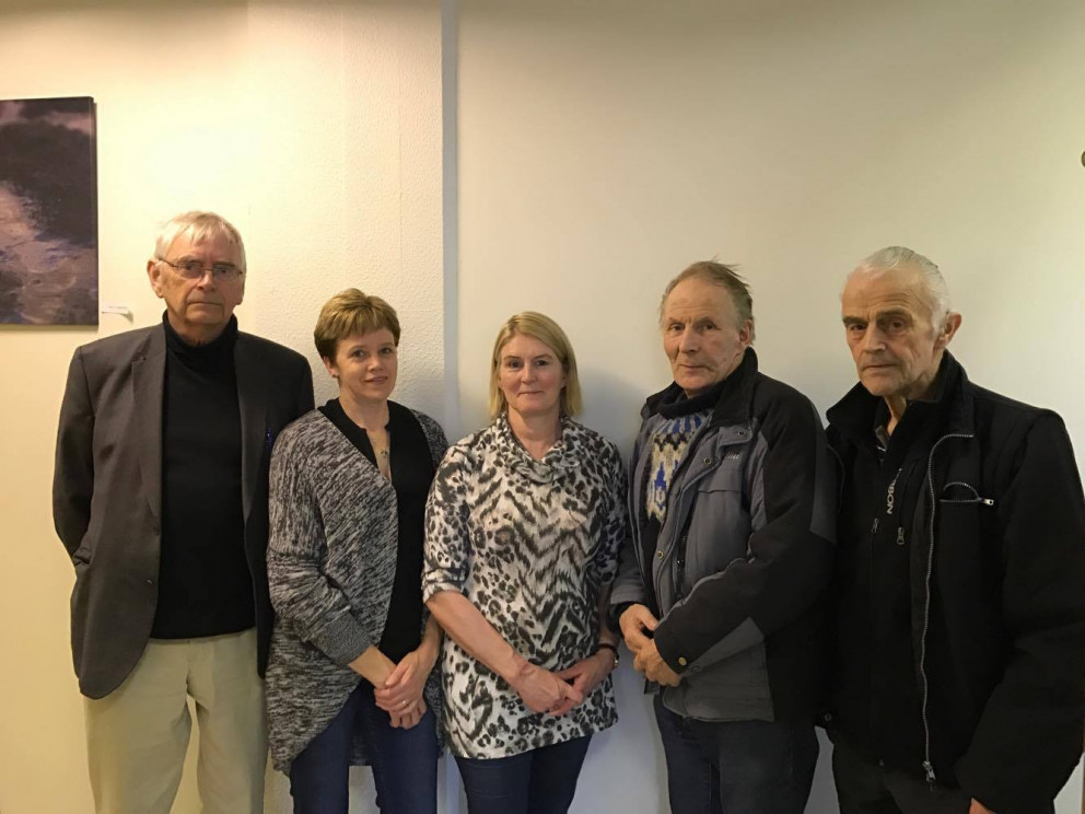 Mynd: Ritnefnd Húna: Ingi Bjarnason, Guðrún E. Benónýsdóttir, Jónína Sigurðardóttir,Agnar J. Levý og Georg Jón Jónsson. Mynd: usvh.is.