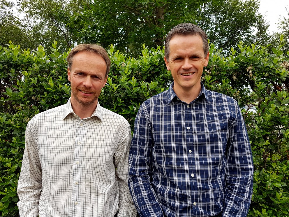 Ragnar Z. Guðjónsson og Auðunn Steinn Sigurðsson eru mennirnir á bakvið Húnahornið, auk Berglindar Björnsdóttur. Mynd/Húnahornið.