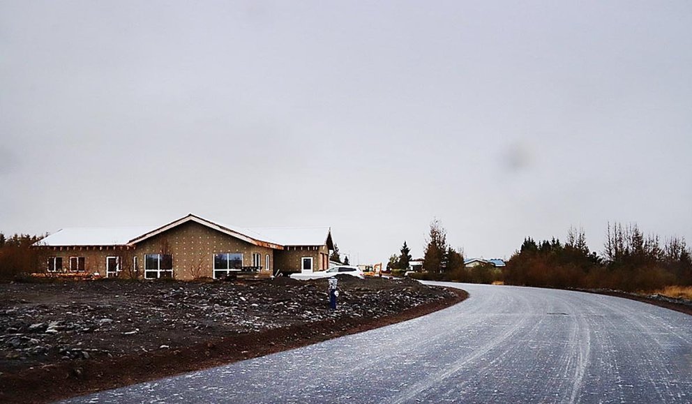 Nýbyggingar við Birkimel í Varmahlíð. MYND: ÓAB