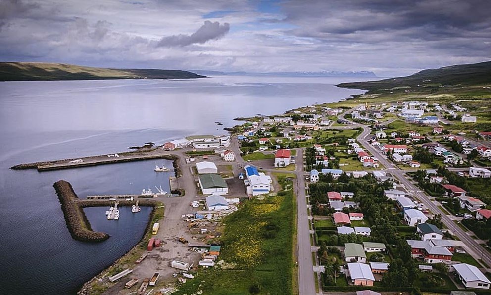 Frá Hvammstanga. MYND AF VEF MAK