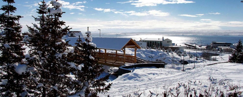 Frá Hvammstanga. MYND: ÓAB